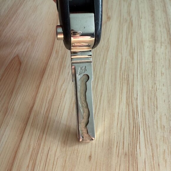 Audi A6 2008 Black OEM Flip Key Fob With Lock Trunk Unlock Buttons Car Remote - Picture 3 of 9